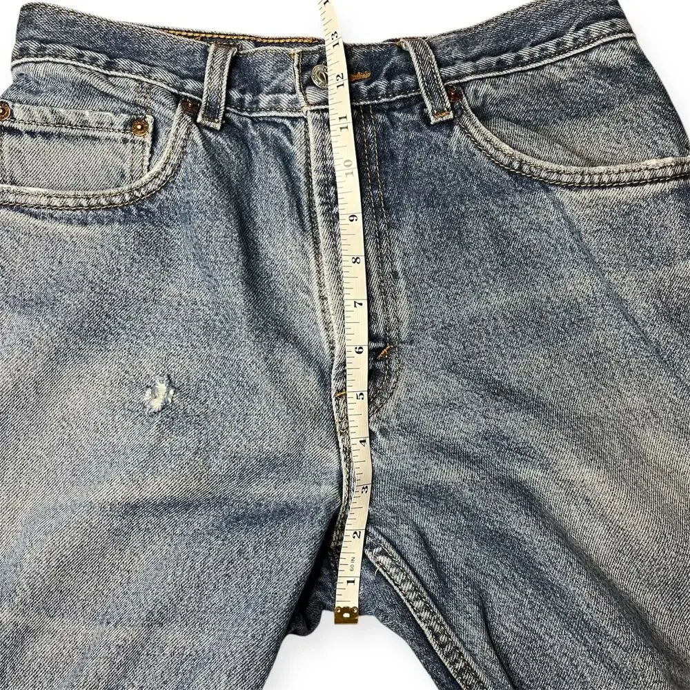 Levi’s 505 Men’s Blue Original Regular Fit Straight Leg Denim Jeans 33x30